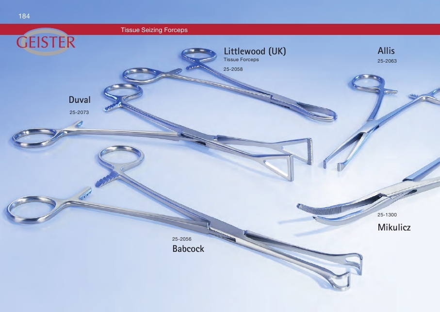 tissue seizing forceps / 組織鉗